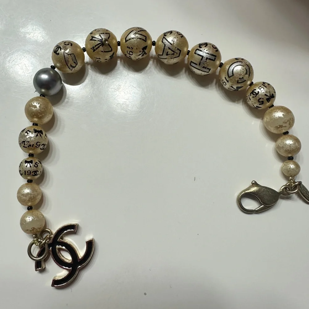 Authentic Chanel Pearl bracelet